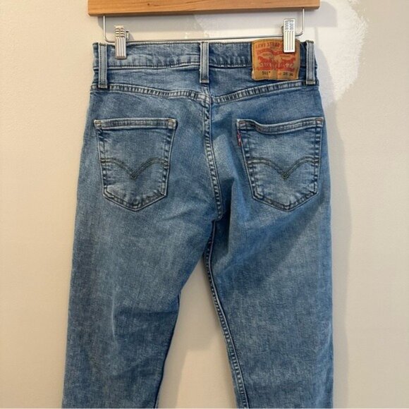 Levi’s 511 Women Straight Leg Jeans Medium Wash Size 28x30 Nomadcore Denim - Picture 6 of 12